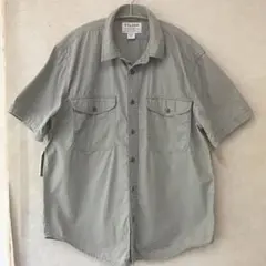 FILSON フィルソン 半袖 ワーク サファリ シャツ M カーキのサムネイル