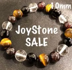 M123◇人気◇タイガーアイ&ガーネット&オニキス＆水晶メンズ天然石ブレスレット