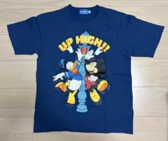 東京ディズニーリゾート Tシャツ M ネイビー　ミッキー　ドナルド　TDR