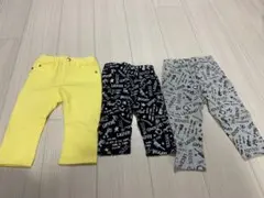 COMME CA ISM 黒と黄色80cm グレーのみ90cm