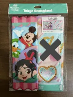 ディズニーランド　ミニタオル