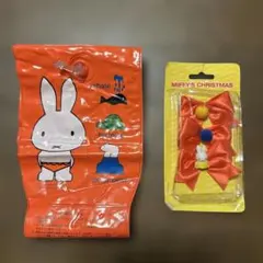 レトロ　ミッフィー 腕用浮輪＆オーナメントリボンのサムネイル