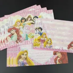 ディズニープリンセス レターセット