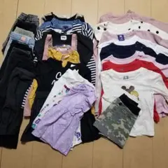 UNIQLO ZARA 女の子 上下子供服　80 90 まとめ売り　28枚