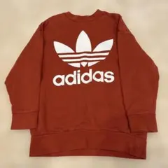 adidas アディダス　スウェット　トレーナー　オレンジ XS