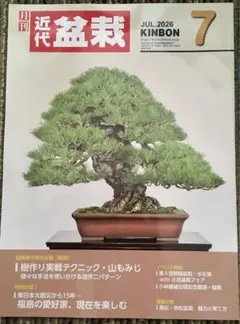 月刊 近代盆栽 2026年8月号 - メルカリ