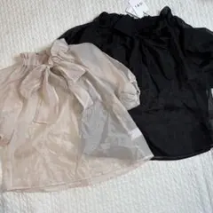 ☆新品☆ GRLグレイル 半袖ブラウス ☆２枚セット☆