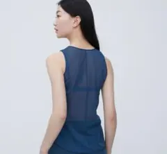 Mame Kuroguchi ネイビー タンクトップ M