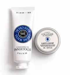 【新品未使用】ロクシタン シアハンドクリーム30ml シアバター10ml セットのサムネイル