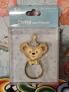 未使用】ディズニー Disney 40周年 Duffy スマートフォンリング - メルカリ