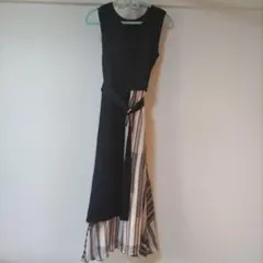 ダイアグラム　グレースコンチネンタル　ストライププリントニットワンピース