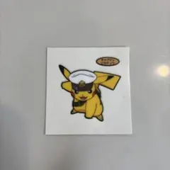 第215弾 キャプテンピカチュウ デコキャラシール ポケモンパン