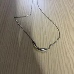 シルバー バー型 ネックレス