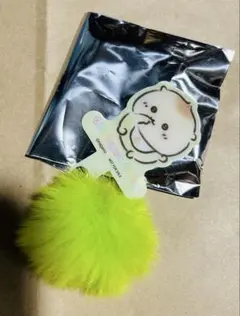 ちいかわベビー ノベルティ ぽんぽんチャーム付きフォンタブ　くりまんじゅう