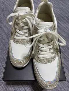 ⭐︎+diana Bridal Edition ホワイトグリッター 25.5⭐︎美品