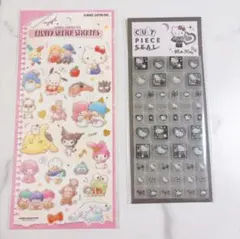 【正規品】《新品未開封》サンリオステッカーシール　キティタイルシール