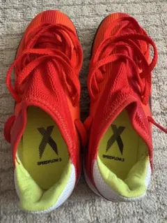 adidas X SPEEDFLOW.3 オレンジ/イエロー　21センチ