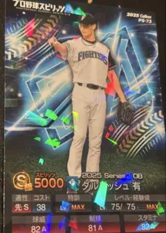 シークレットダルビッシュ 有 2025年 プロ野球カード　プロ野球チップス