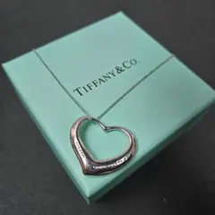 ティファニー オープンハート ネックレス SV925 シルバー