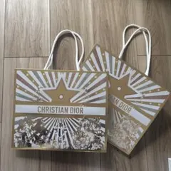 CHRISTIAN DIOR ショッピングバッグ ホリデー限定ショッパー