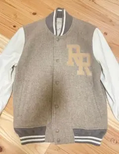 レミレリーフ スタジャン BROOKLYN RR レザー袖 ウール Sサイズ