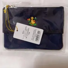学校フェイラー　FEILER フェイラー ティッシュポーチ ネイビー アヒル刺繍のサムネイル