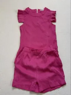 SHEIN ピンク フリル袖 ノースリーブ 130のサムネイル