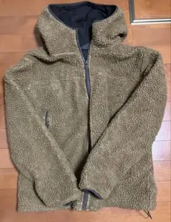 FieldCore 火の粉が付いても燃えにくいフリースジャケット M ブラウン