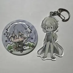 中島敦 文豪ストレイドッグス マルイ 文マヨ アクキー 缶バッジ 迷ヰ犬