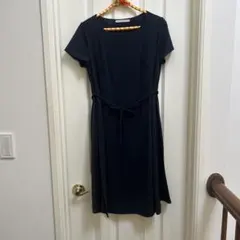 紺色　マタニティワンピース　値下げ