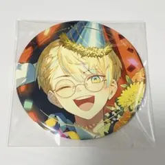 にじさんじ 緋八マナ 誕生日2025 箔押し缶バッジ&チェキ風カード