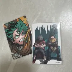 僕のヒーローアカデミア 原画展 緑谷出久 マグネットステッカー