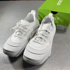 クロックス　エコサージ　Crocs Echo Surge 白 スニーカー 27のサムネイル