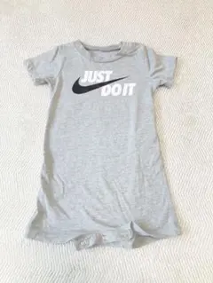 NIKE ベビー　ロンパース　半袖　グレー　80-86cm