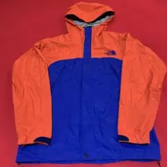 THE NORTH FACE マウンテンパーカー S オレンジ/ブルー