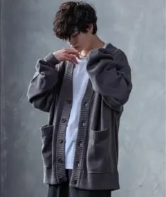 KUUUPY クーピー コットンアクリル リラックスカーディガン　Mサイズ