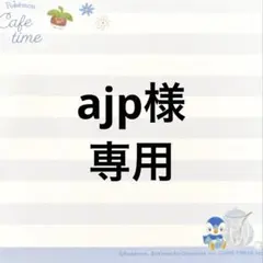 ajp様専用ページ