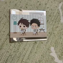 ハイキュー 及川徹 岩泉一 モーニング ビジュアルカード ちびキャラ