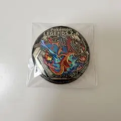 ポケモンZA 特典 缶バッジ メガリザードンY イオン 24金メッキ 金バッジ