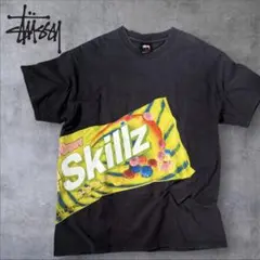 【希少】ステューシー Tシャツ SKILLZ お菓子 キャンディ メキシコ製