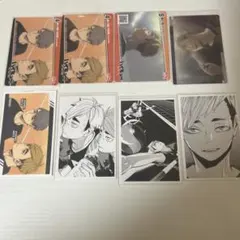 ハイキュー　カード　ステッカー　宮侑　宮兄弟　セット