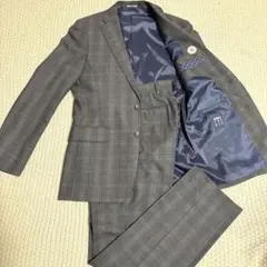 週末値下!PERSONSFORMENグレーチェック柄 セットアップスーツ YA7