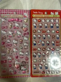 ボンボンドロップシール　ボンドロミニ　キティ赤　サンリオ　第二弾　ハローキティ