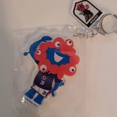 ミャクミャク　サッカー日本代表　キーホルダー