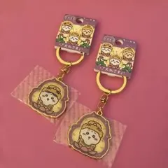 ご当地ちいかわ　ハチワレ　奈良　大仏　ダイカットキーホルダー