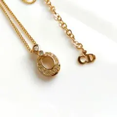 クリスチャン・ディオール　Christian Dior　 ネックレス オーバル