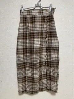 ROYAL PARTYチェック柄タイトスカート