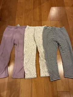 デビロック＆UNIQLO パンツ 3点セット 100cm