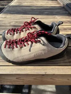 逆*ス様 Keen ジャスパー　アウトドアシューズ ベージュ/黒　27㎝