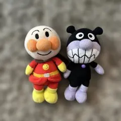 アンパンマン バイキンマン ぬいぐるみセット